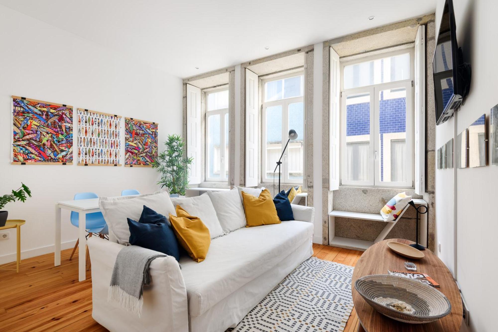 Spacious Duplex In Porto'S Downtown • A/C 외부 사진