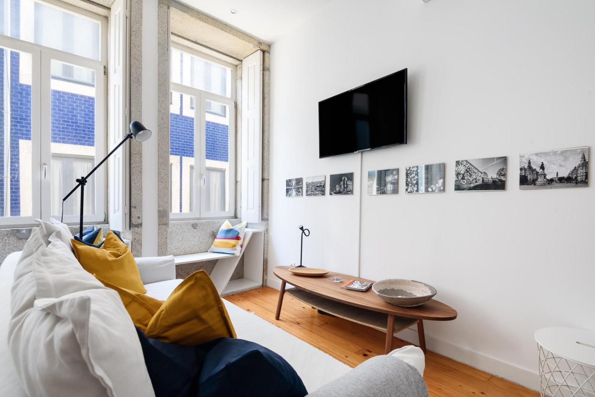 Spacious Duplex In Porto'S Downtown • A/C 외부 사진